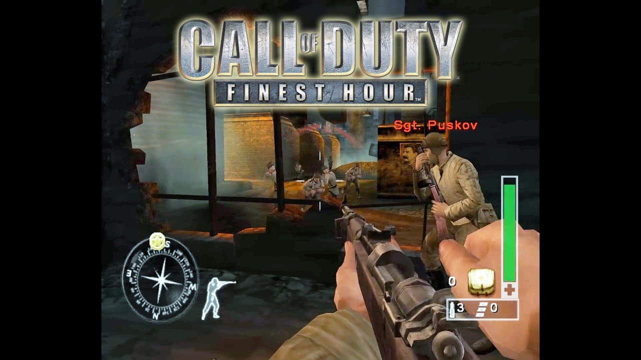 call of duty finest hour cheats